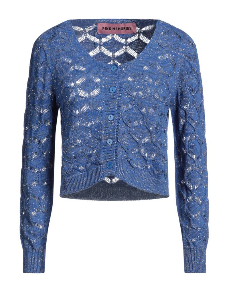 PINK MEMORIES Strickjacke Damen Blau von PINK MEMORIES