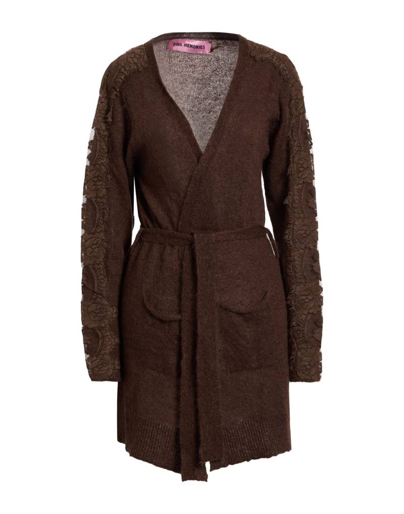 PINK MEMORIES Strickjacke Damen Braun von PINK MEMORIES