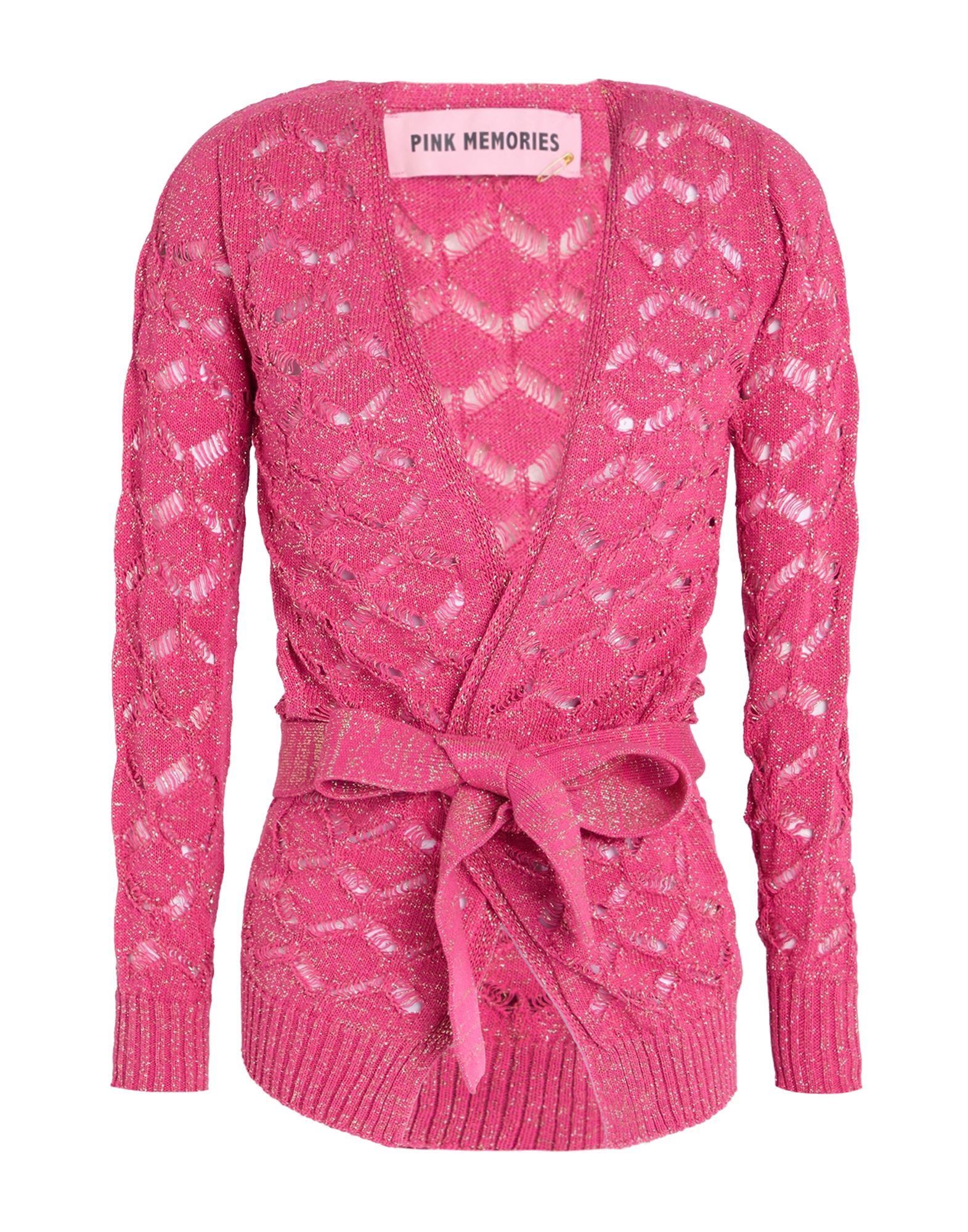PINK MEMORIES Strickjacke Damen Fuchsia von PINK MEMORIES