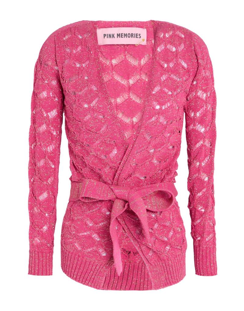 PINK MEMORIES Strickjacke Damen Fuchsia von PINK MEMORIES