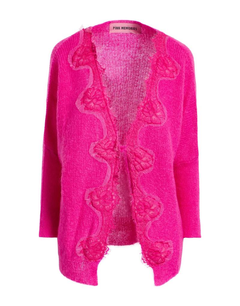PINK MEMORIES Strickjacke Damen Fuchsia von PINK MEMORIES