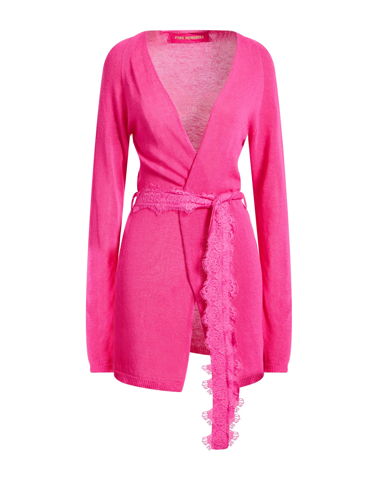 PINK MEMORIES Strickjacke Damen Fuchsia von PINK MEMORIES