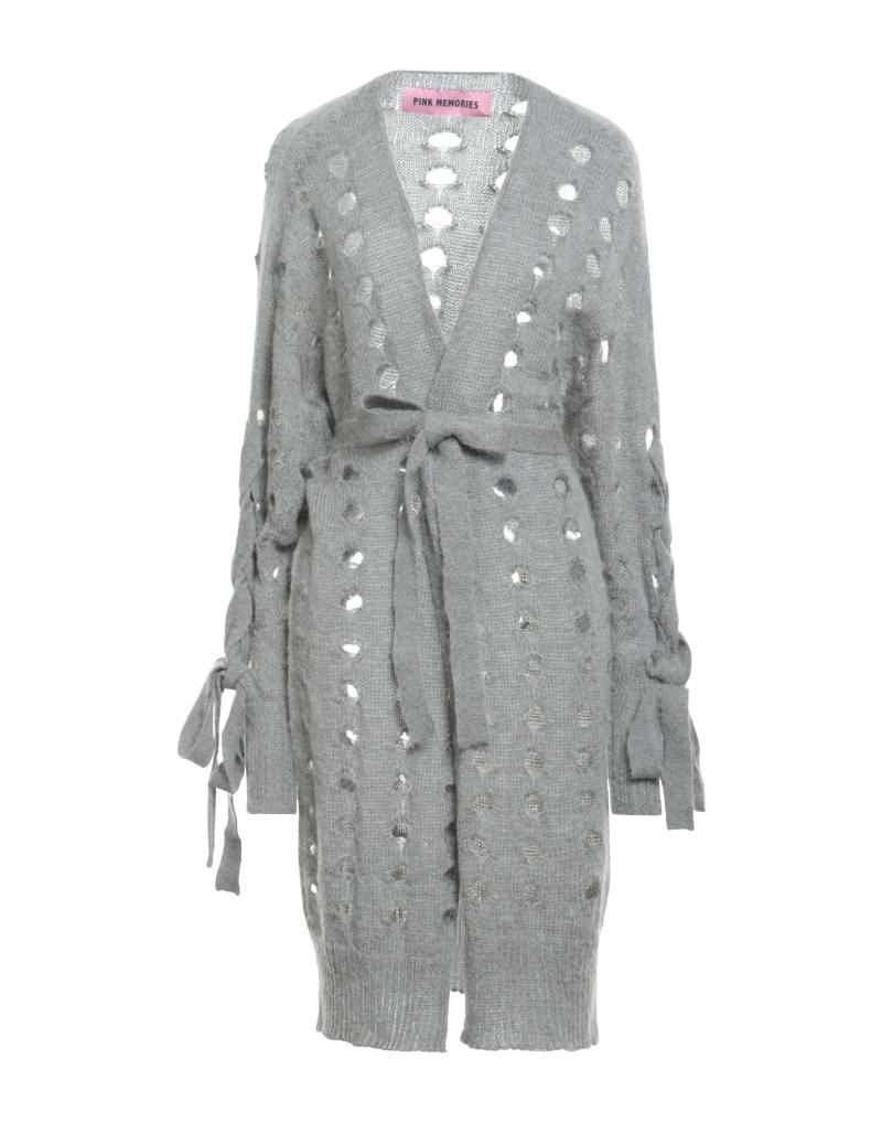PINK MEMORIES Strickjacke Damen Grau von PINK MEMORIES