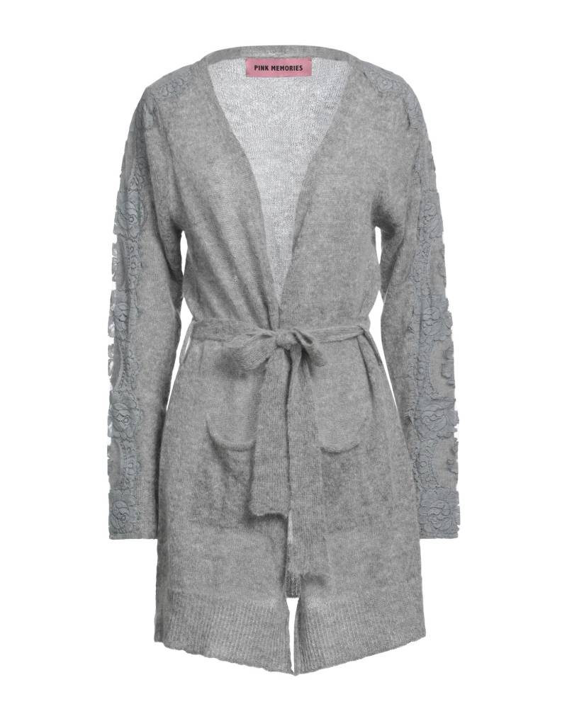PINK MEMORIES Strickjacke Damen Grau von PINK MEMORIES
