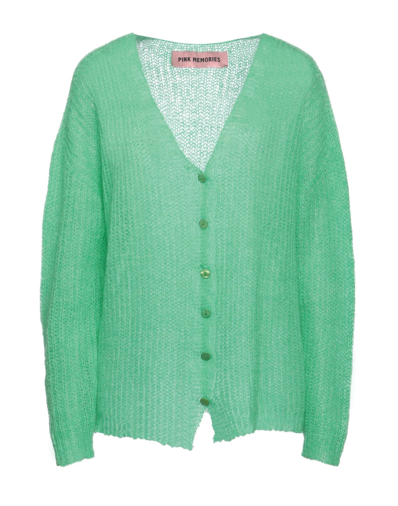 PINK MEMORIES Strickjacke Damen Grün PINK MEMORIES Strickjacke Damen Grün von PINK MEMORIES