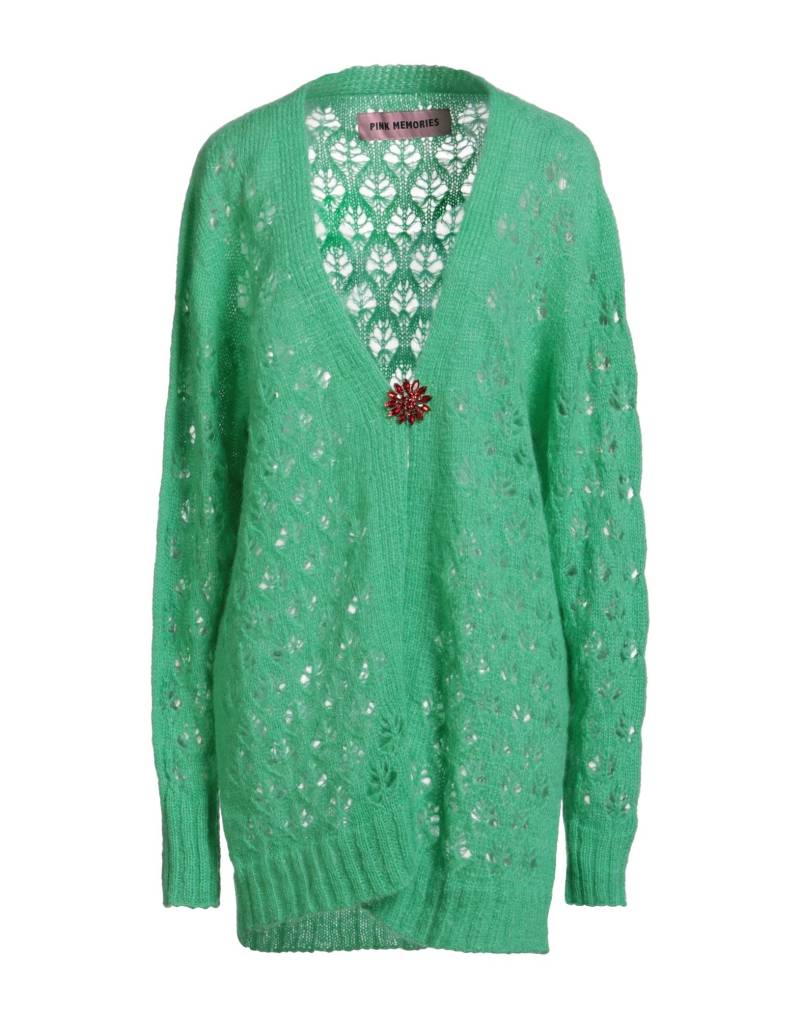 PINK MEMORIES Strickjacke Damen Grün von PINK MEMORIES