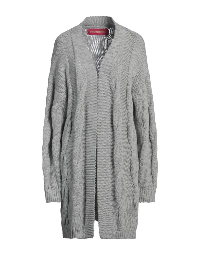 PINK MEMORIES Strickjacke Damen Hellgrau von PINK MEMORIES