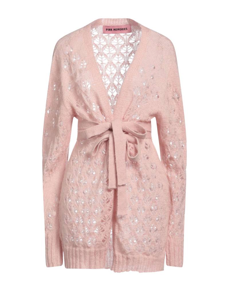 PINK MEMORIES Strickjacke Damen Hellrosa von PINK MEMORIES