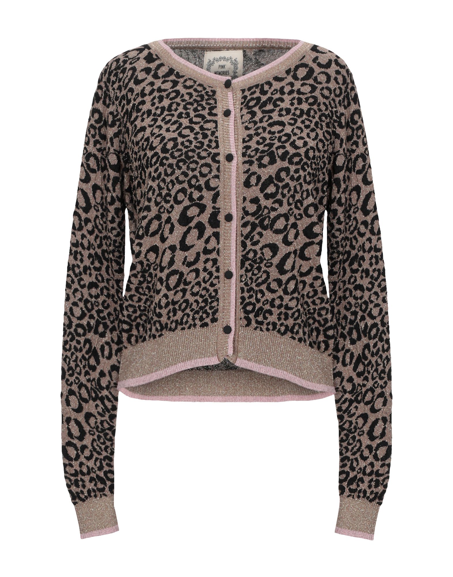 PINK MEMORIES Strickjacke Damen Khaki PINK MEMORIES Strickjacke Damen Khaki von PINK MEMORIES