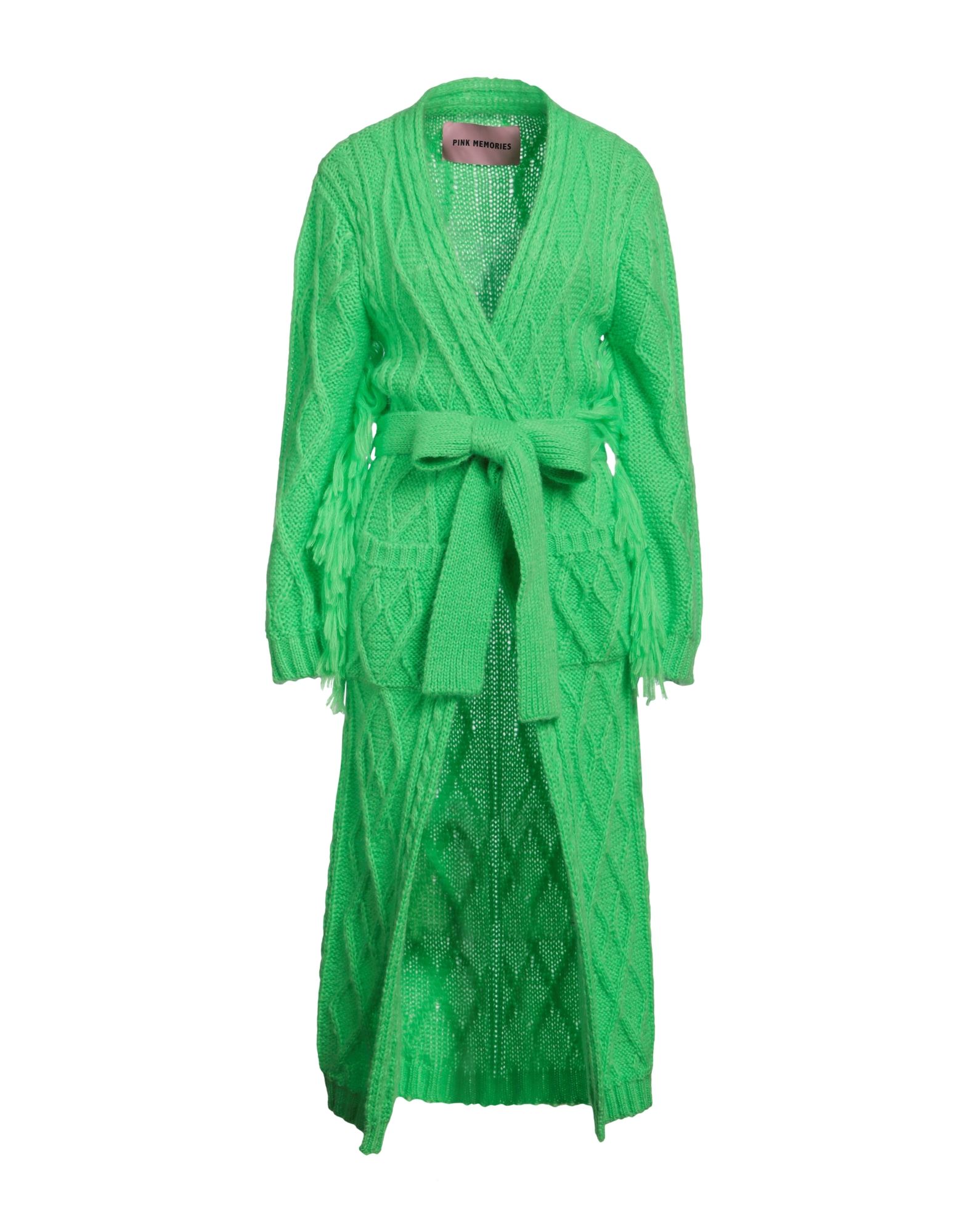 PINK MEMORIES Strickjacke Damen Limettengrün von PINK MEMORIES