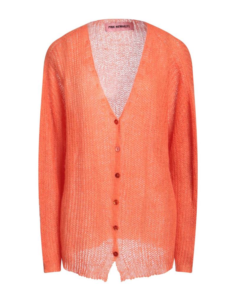 PINK MEMORIES Strickjacke Damen Orange von PINK MEMORIES