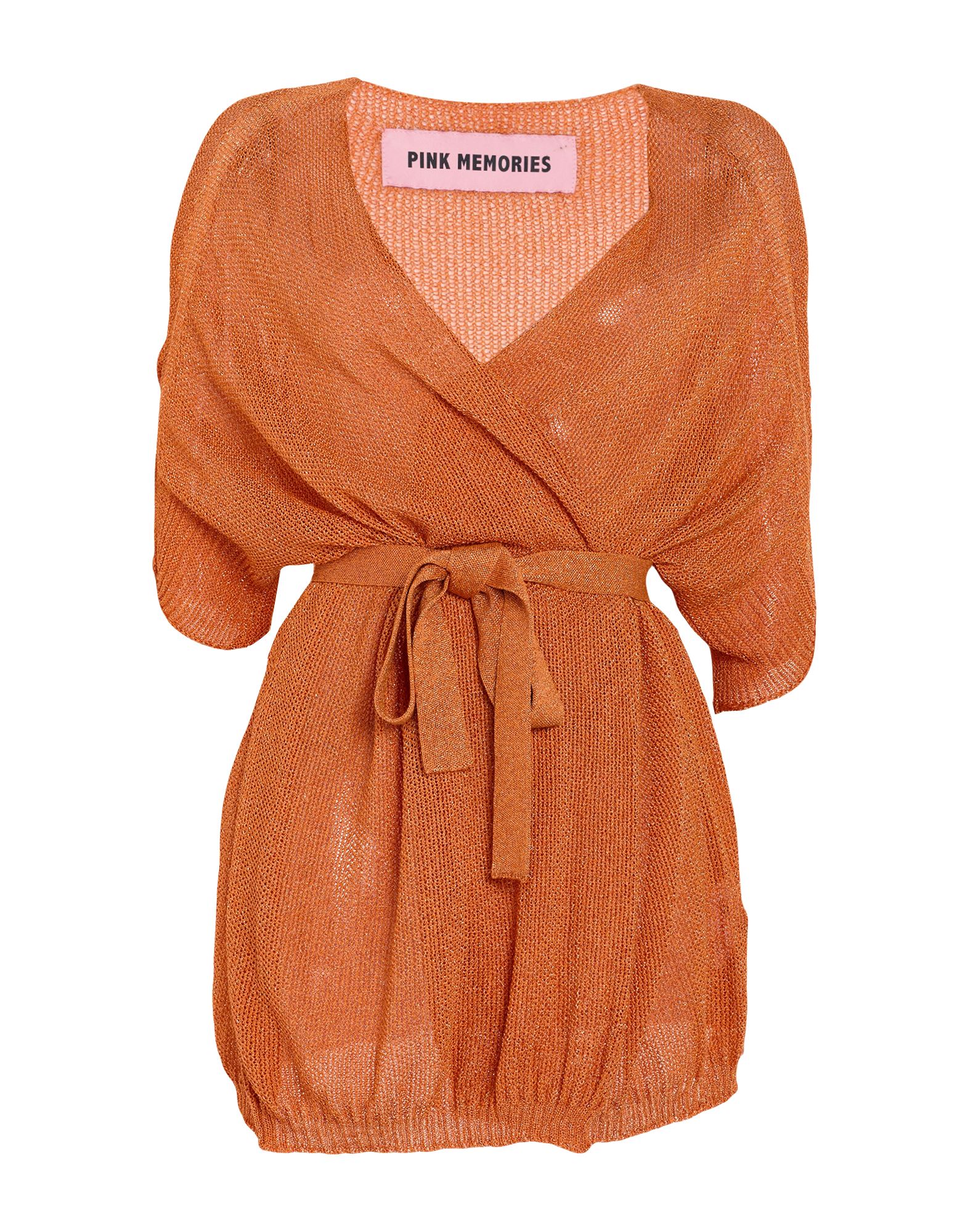 PINK MEMORIES Strickjacke Damen Orange von PINK MEMORIES