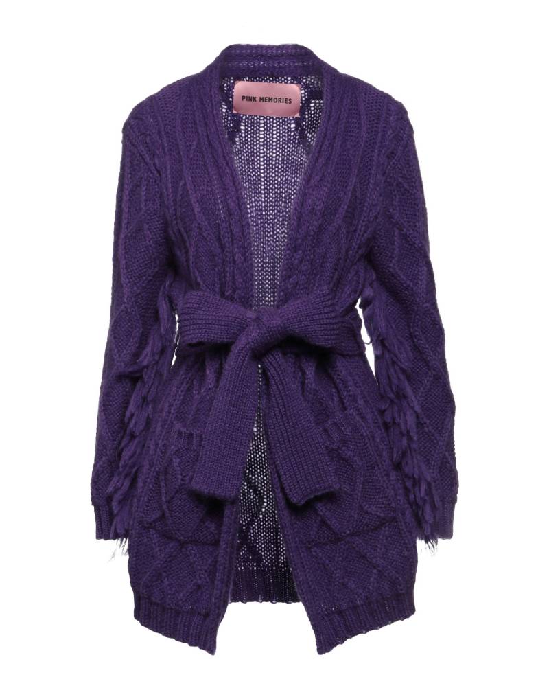 PINK MEMORIES Strickjacke Damen Pflaume von PINK MEMORIES