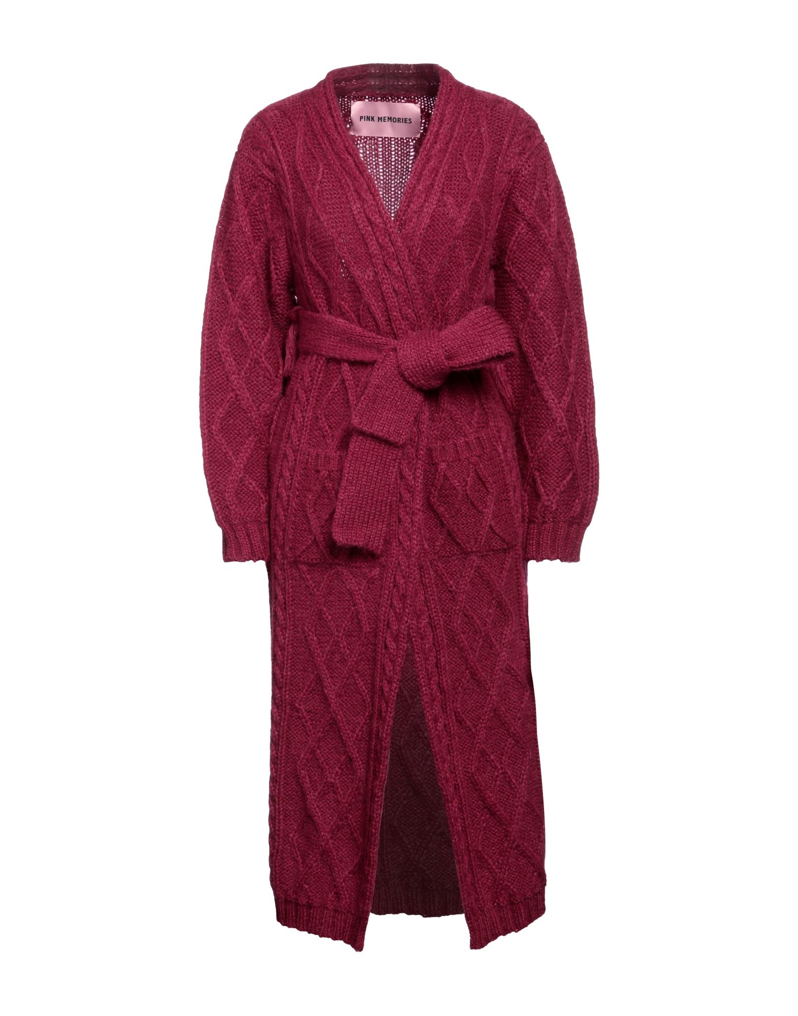 PINK MEMORIES Strickjacke Damen Purpur PINK MEMORIES Strickjacke Damen Purpur von PINK MEMORIES