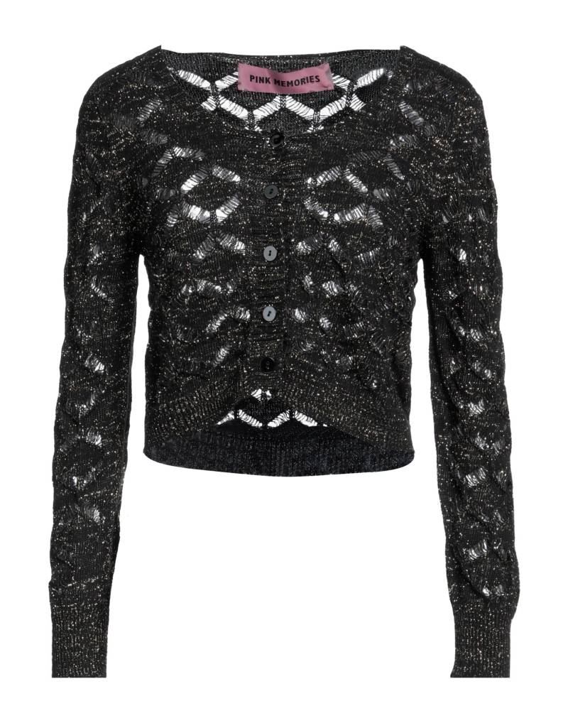 PINK MEMORIES Strickjacke Damen Schwarz von PINK MEMORIES