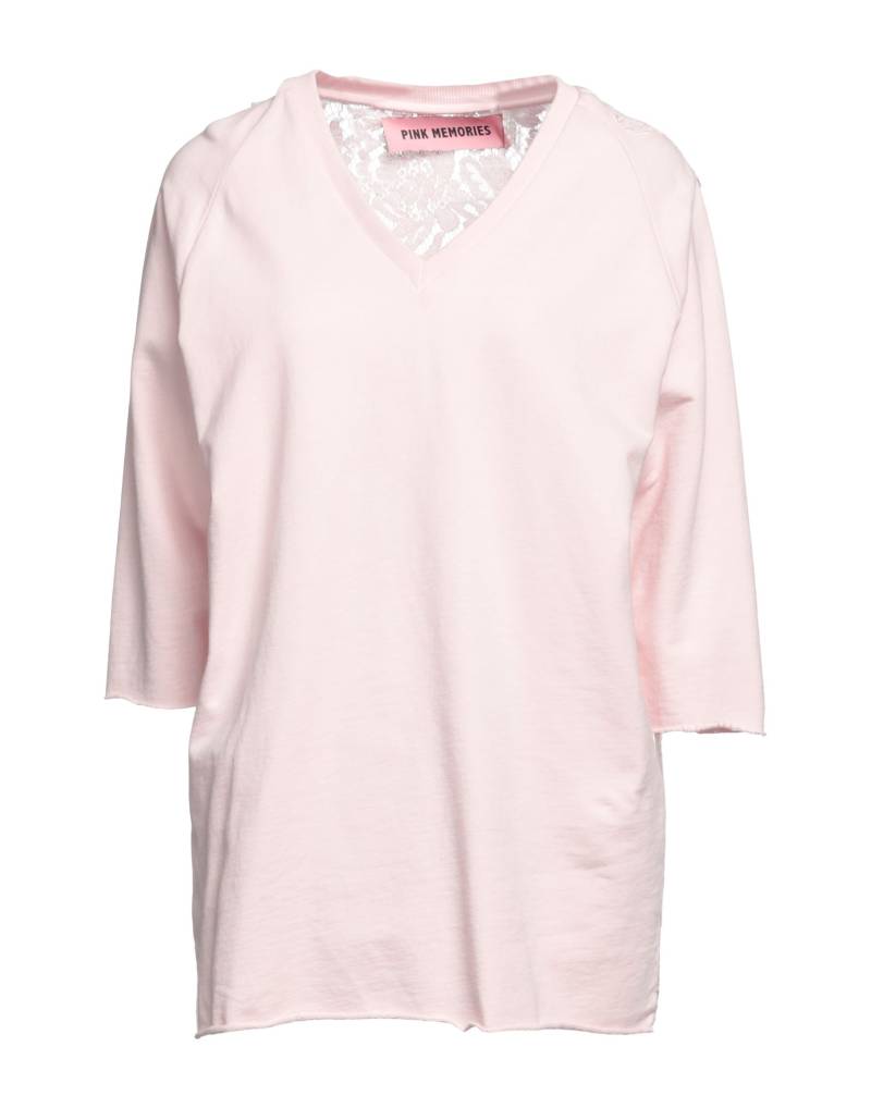 PINK MEMORIES Sweatshirt Damen Hellrosa von PINK MEMORIES