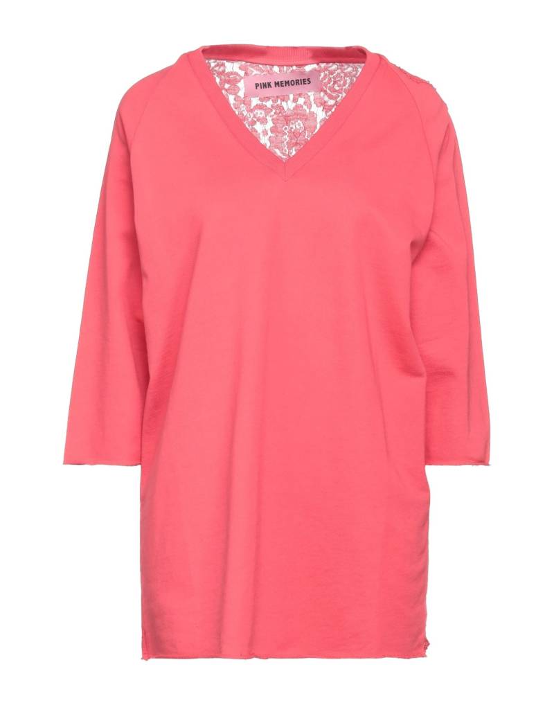 PINK MEMORIES Sweatshirt Damen Koralle von PINK MEMORIES