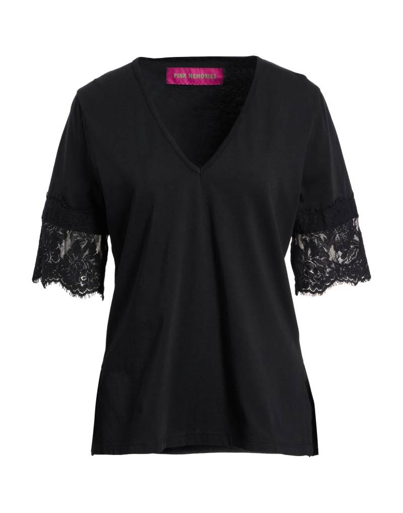 PINK MEMORIES T-shirts Damen Schwarz von PINK MEMORIES
