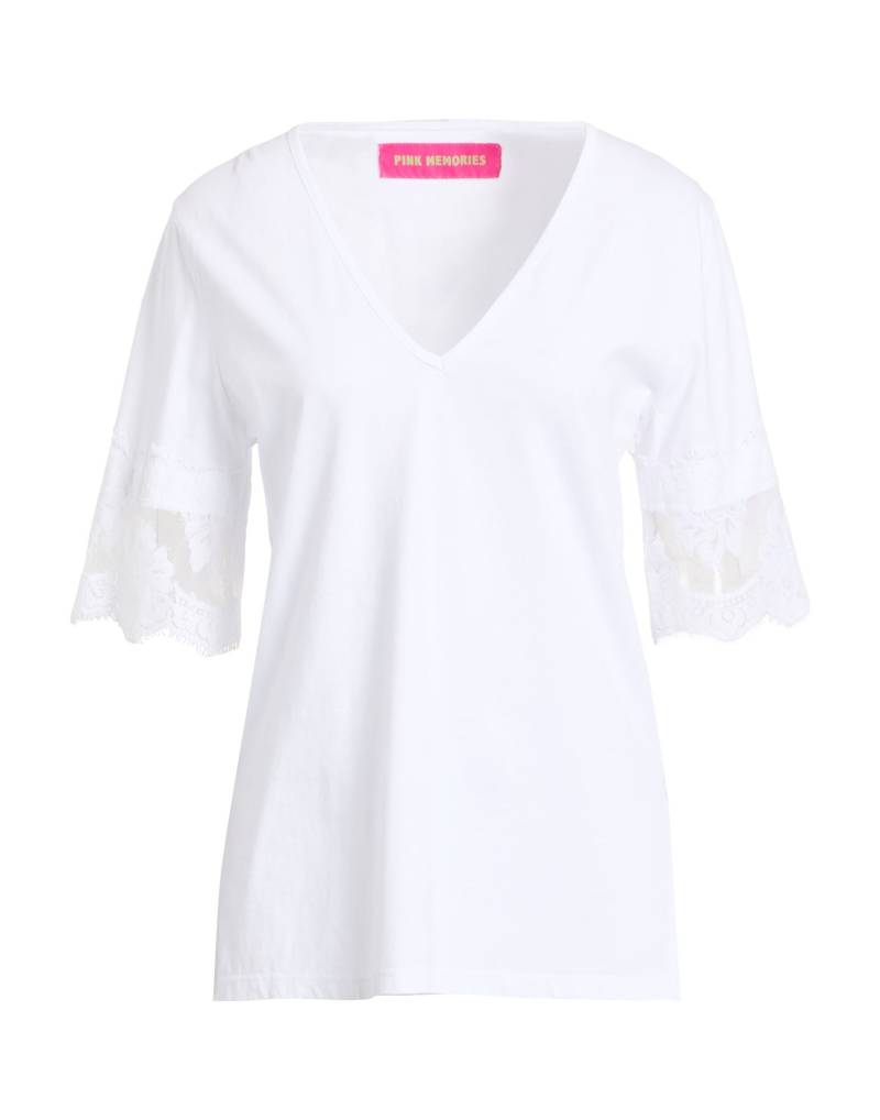 PINK MEMORIES T-shirts Damen Weiß von PINK MEMORIES
