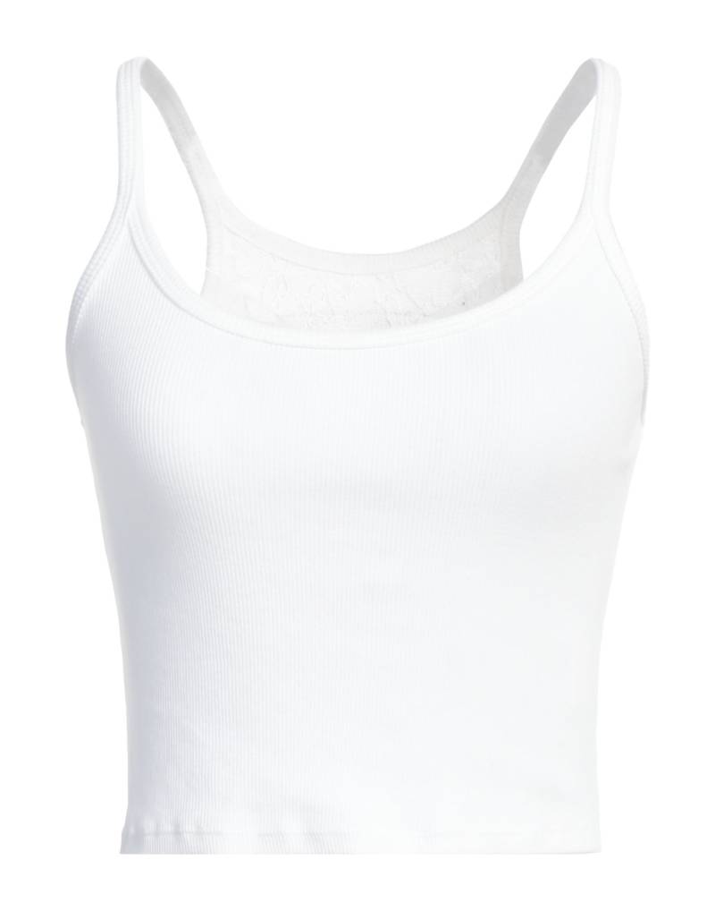 PINK MEMORIES Tank Top Damen Weiß von PINK MEMORIES