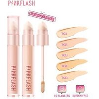 PINKFLASH - Lasting Matte Concealer With Sponge Brush -5 Color #T01 von PINKFLASH