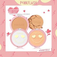 PINKFLASH - Lasting Matte Pressed Powder - 3 Colors #000 ALL SKIN TONES PINKFLASH - Lasting Matte Pressed Powder - 3 Colors #000 ALL SKIN TONES von PINKFLASH