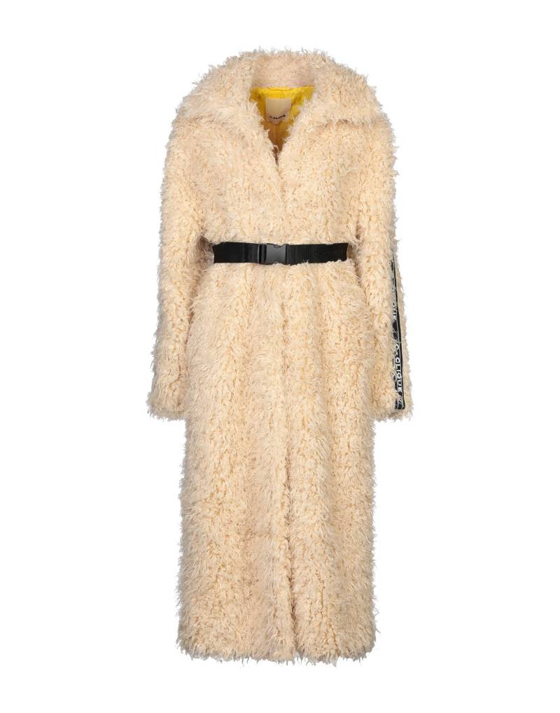 PINKO C-CLIQUE Shearling- & Kunstfell Damen Beige von PINKO C-CLIQUE