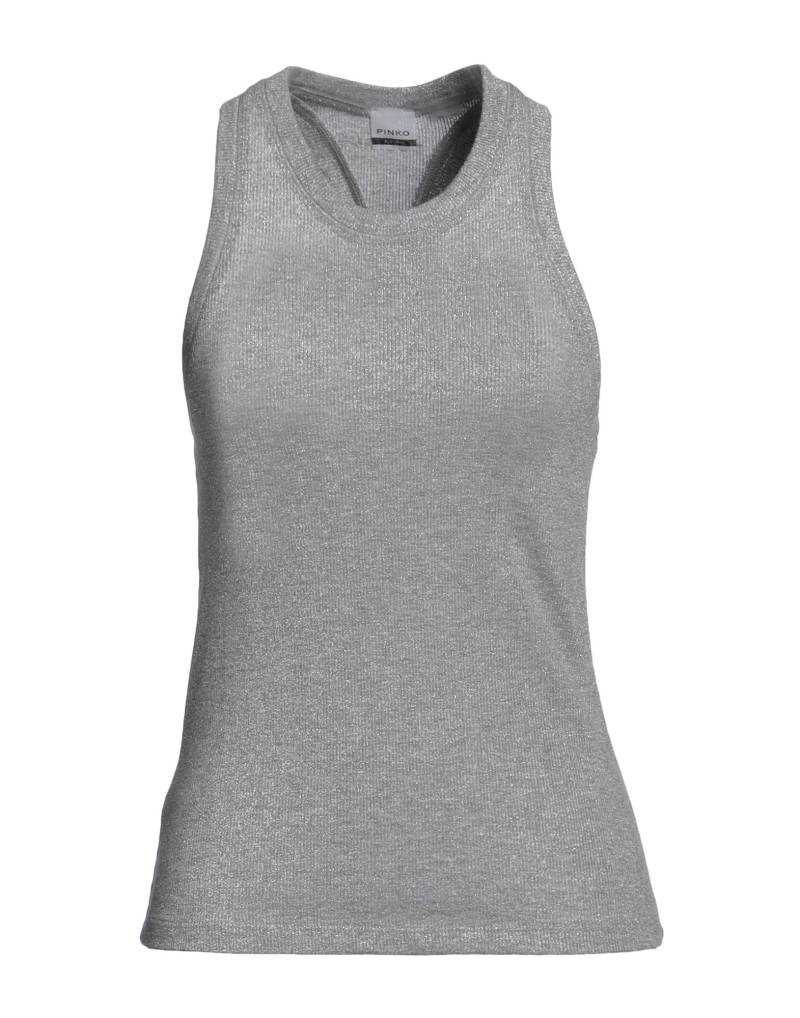 PINKO C-CLIQUE Tank Top Damen Grau von PINKO C-CLIQUE