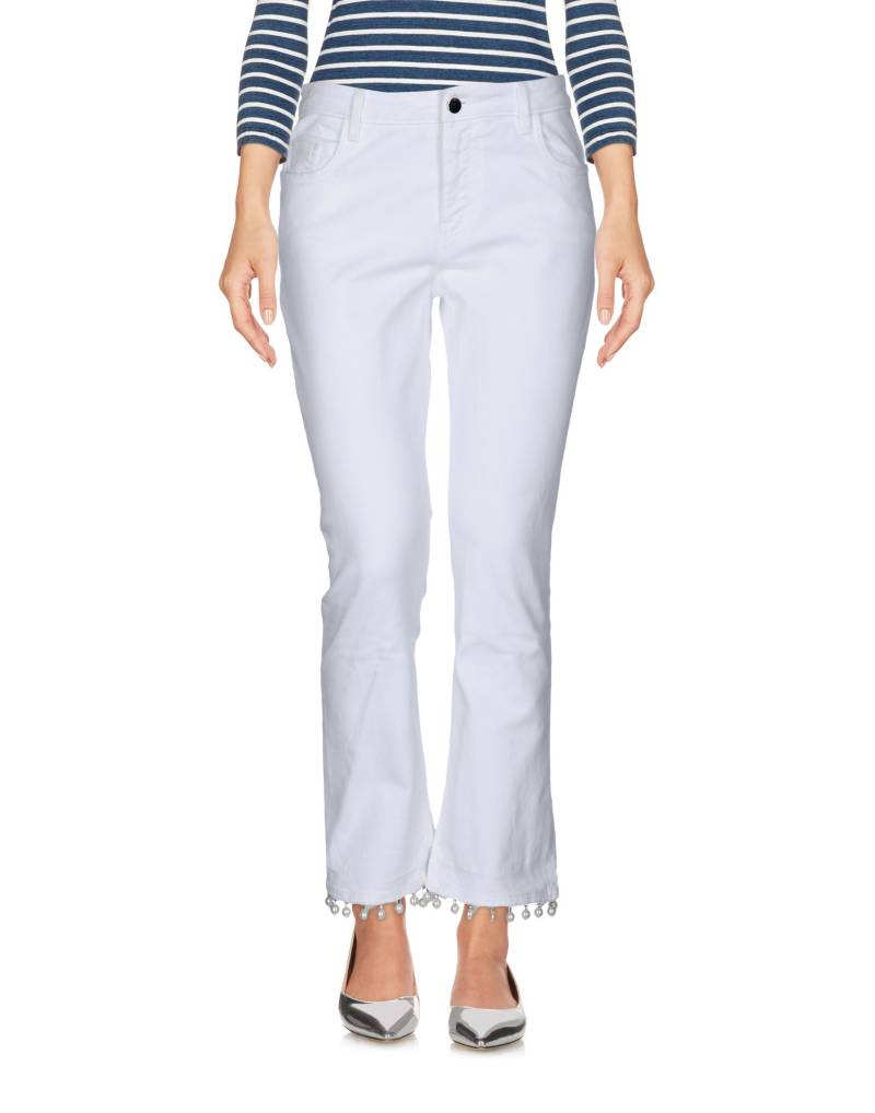 PINKO UNIQUENESS Jeanshose Damen Weiß von PINKO UNIQUENESS