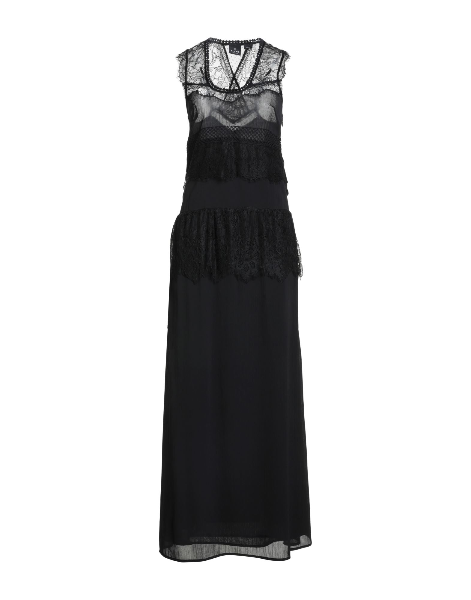 PINKO UNIQUENESS Maxi-kleid Damen Schwarz von PINKO UNIQUENESS