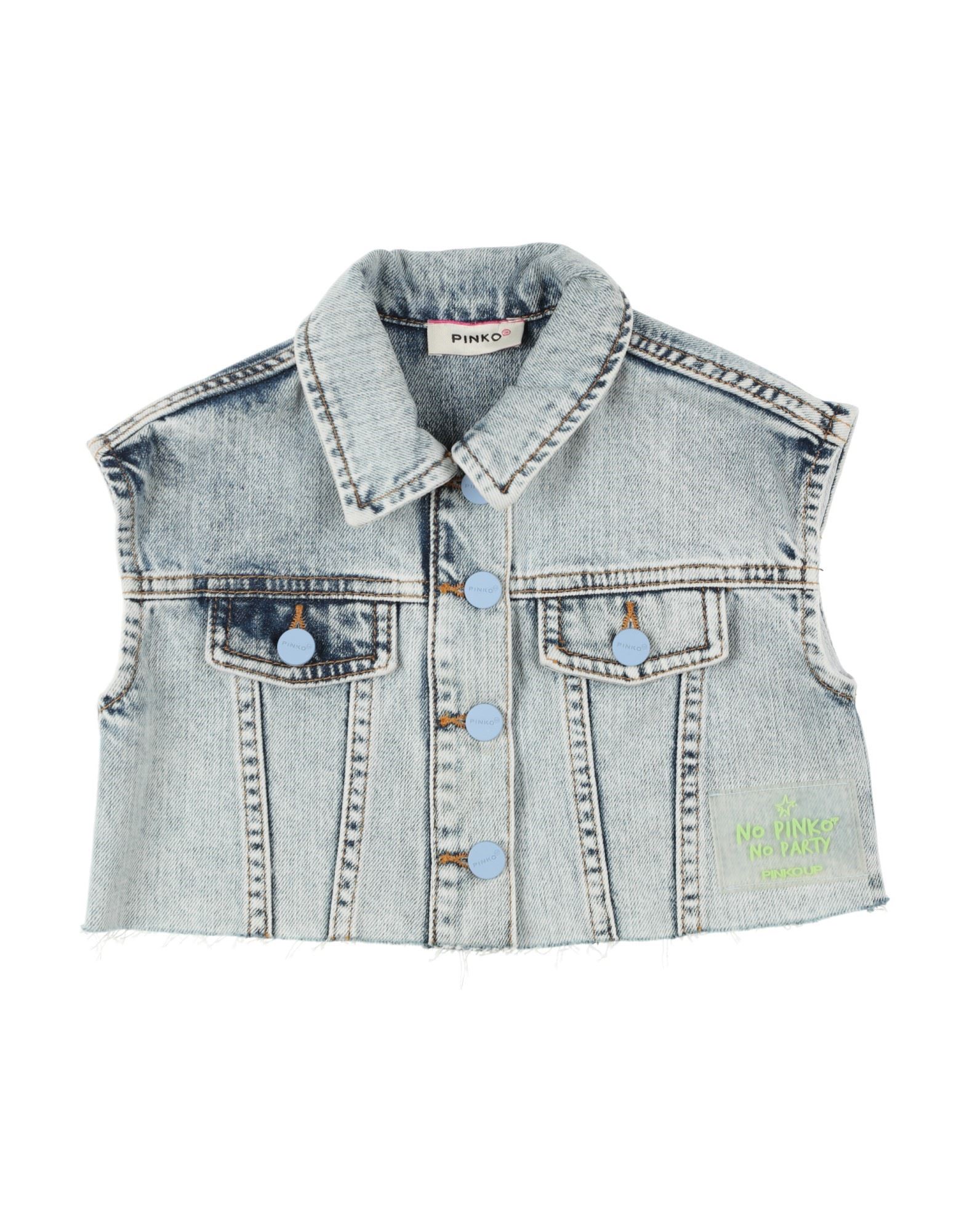 PINKO UP Jeansjacke/-mantel Kinder Blau von PINKO UP