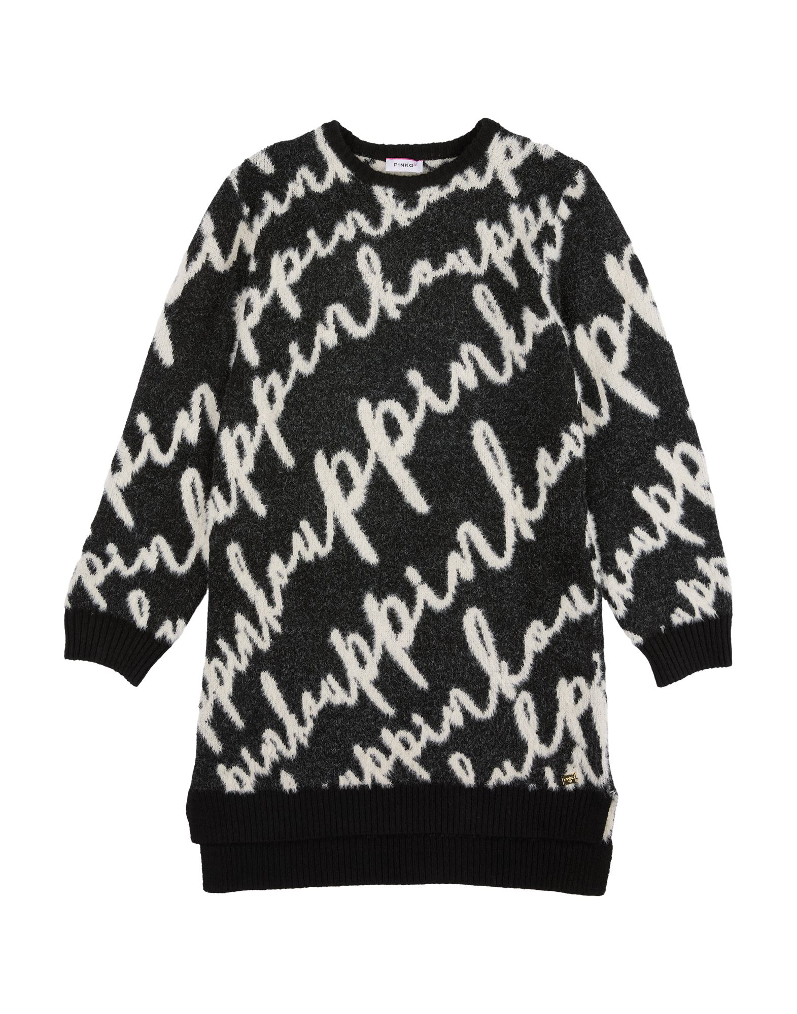 PINKO UP Kinderkleid Kinder Braungrau PINKO UP Kinderkleid Kinder Braungrau von PINKO UP