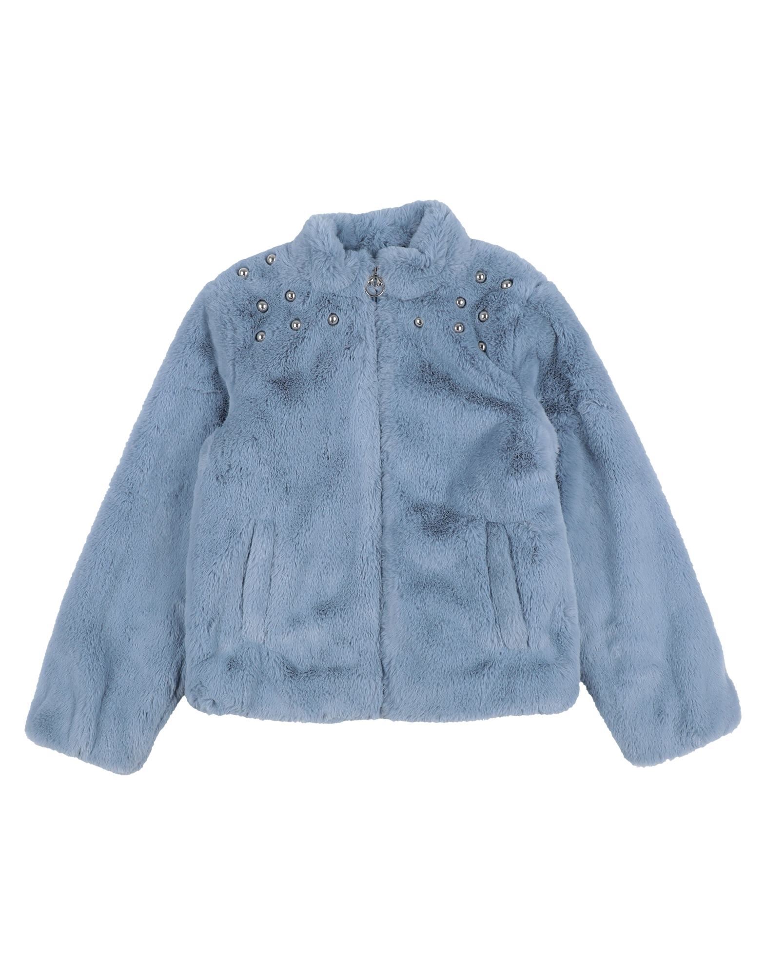 PINKO UP Shearling- & Kunstfell Kinder Himmelblau von PINKO UP