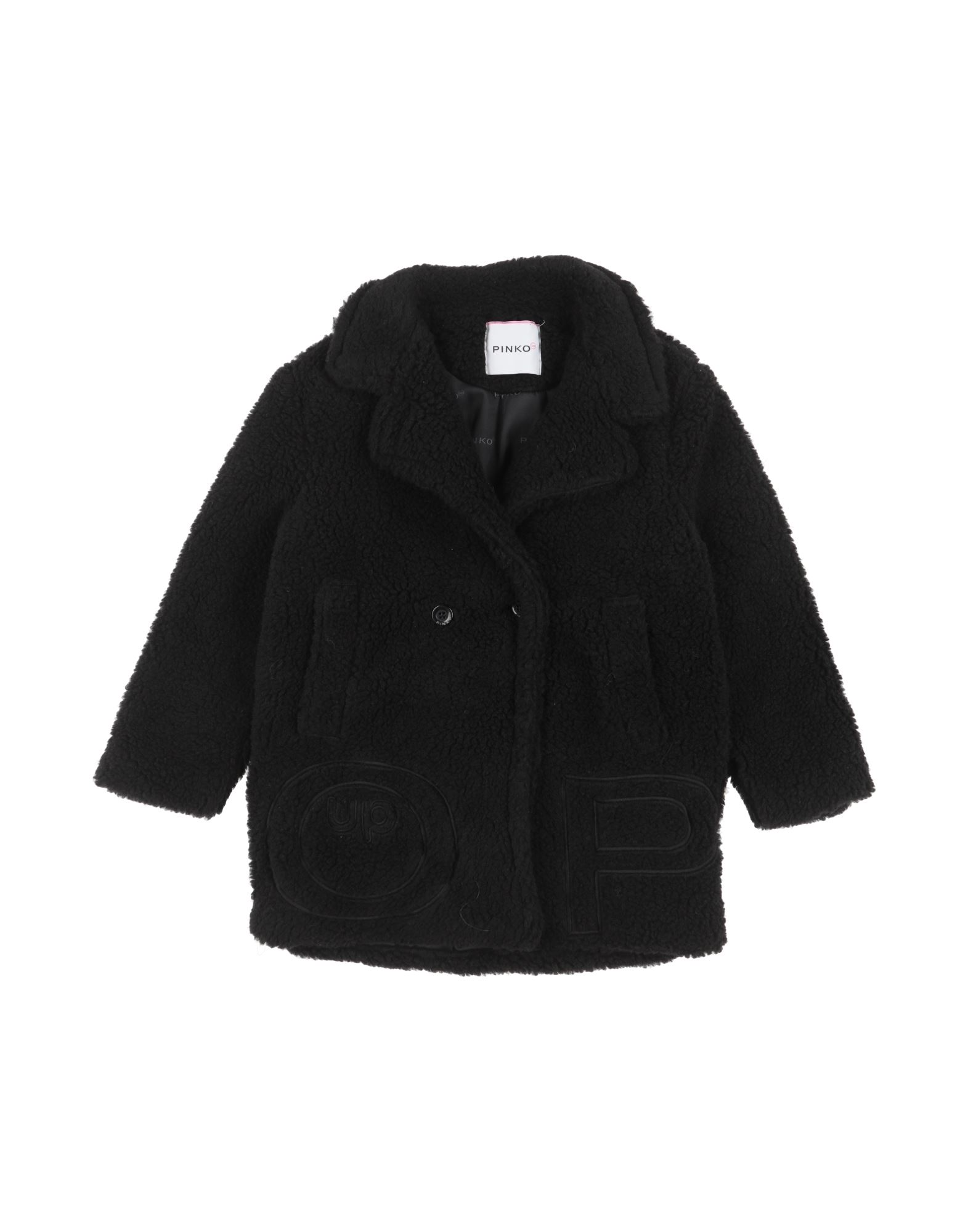 PINKO UP Shearling- & Kunstfell Kinder Schwarz von PINKO UP