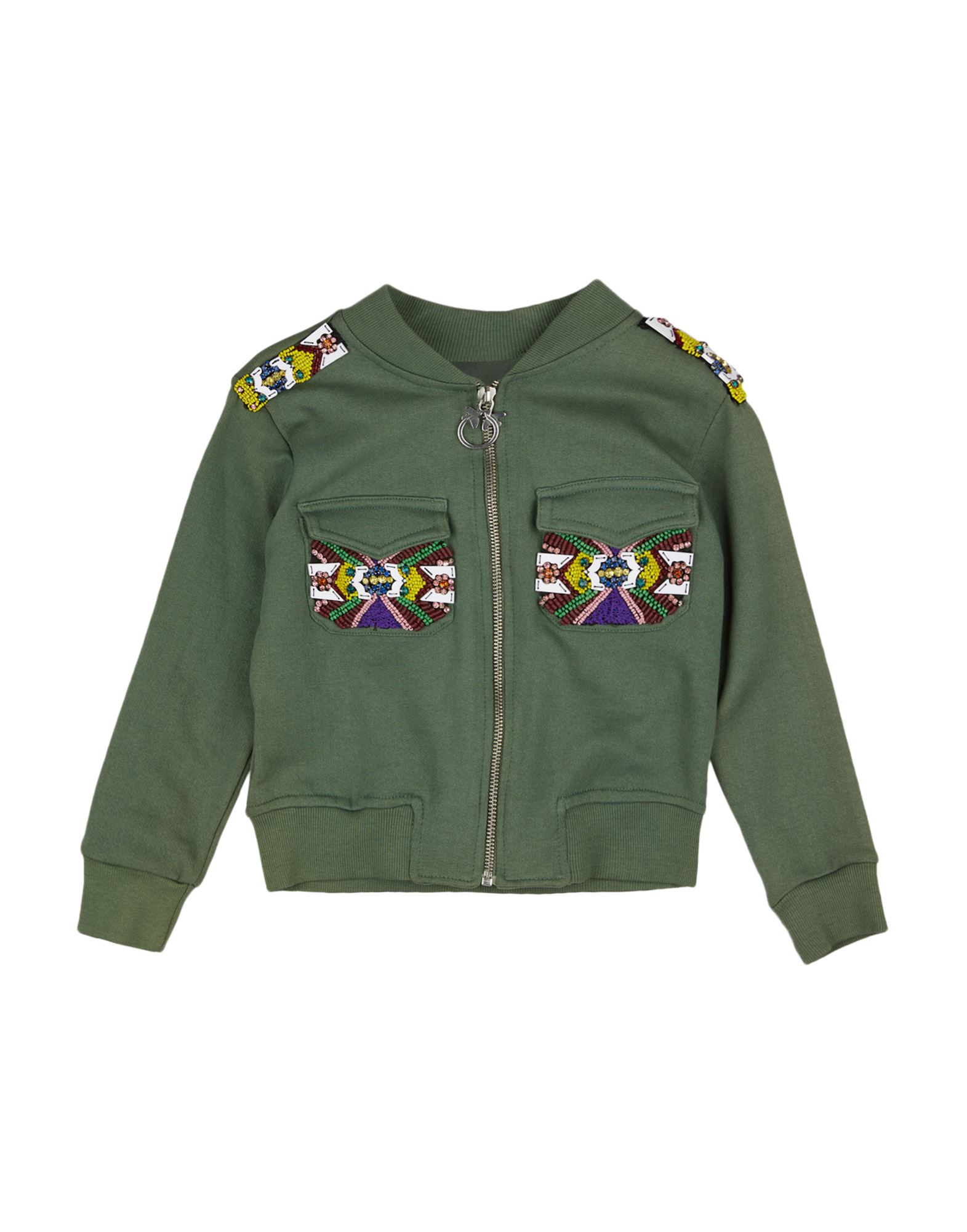 PINKO UP Sweatshirt Kinder Militärgrün von PINKO UP