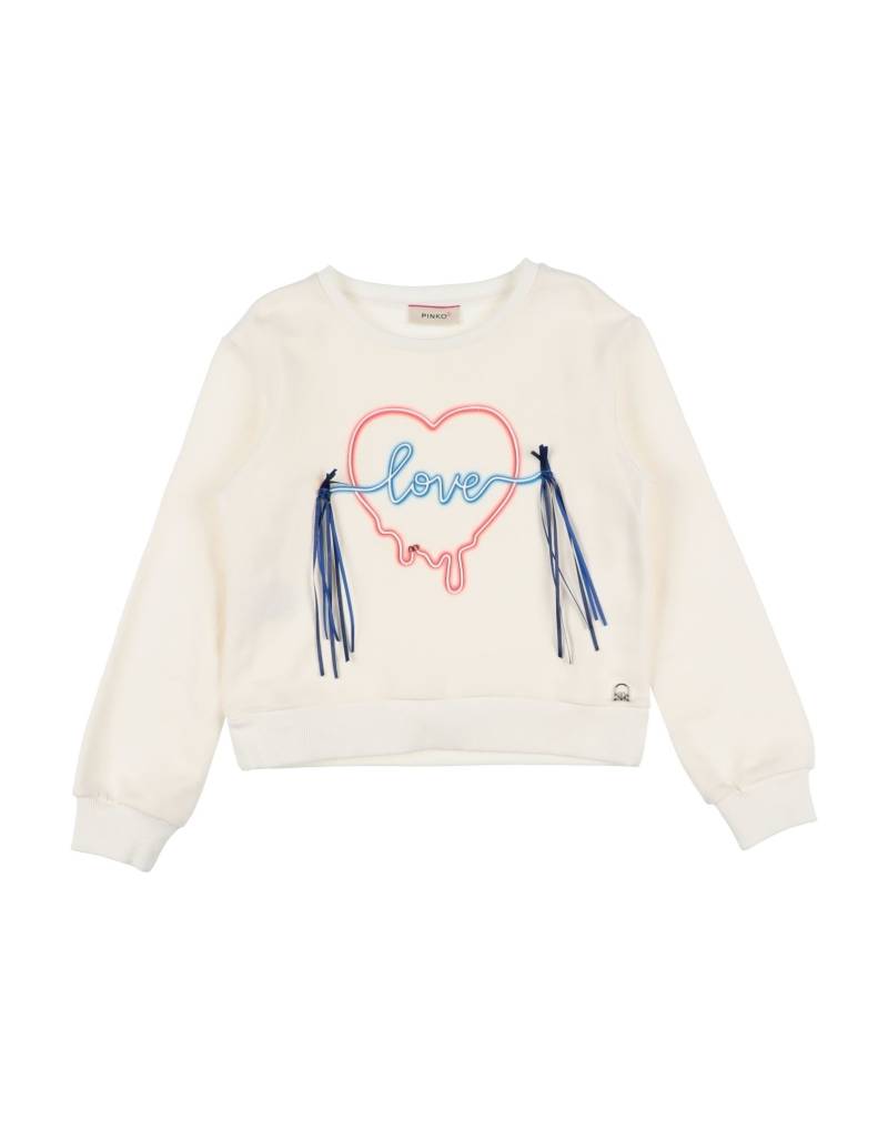 PINKO UP Sweatshirt Kinder Weiß von PINKO UP