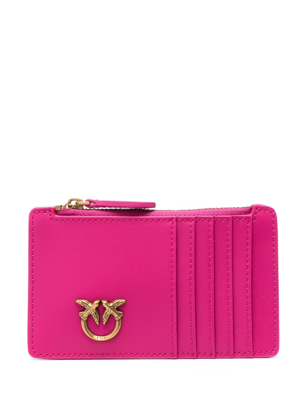 PINKO Portemonnaie mit Logo-Schild - Rosa von PINKO