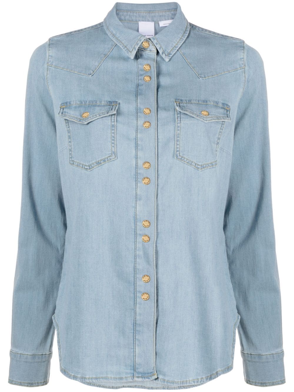 PINKO Caroline Denim-Hemd - Blau von PINKO