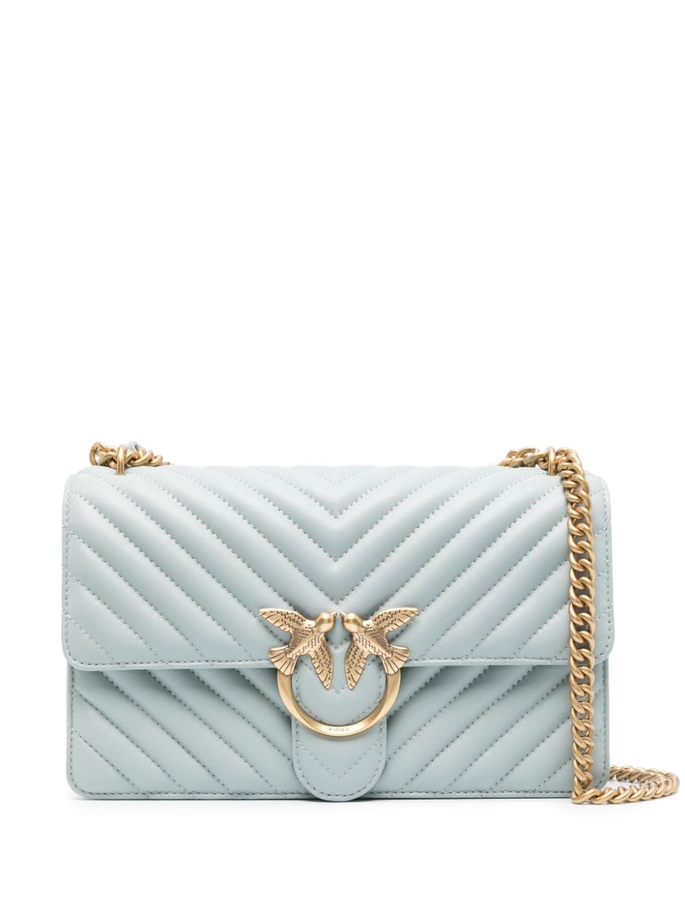 PINKO Classic Love One Schultertasche - Blau von PINKO