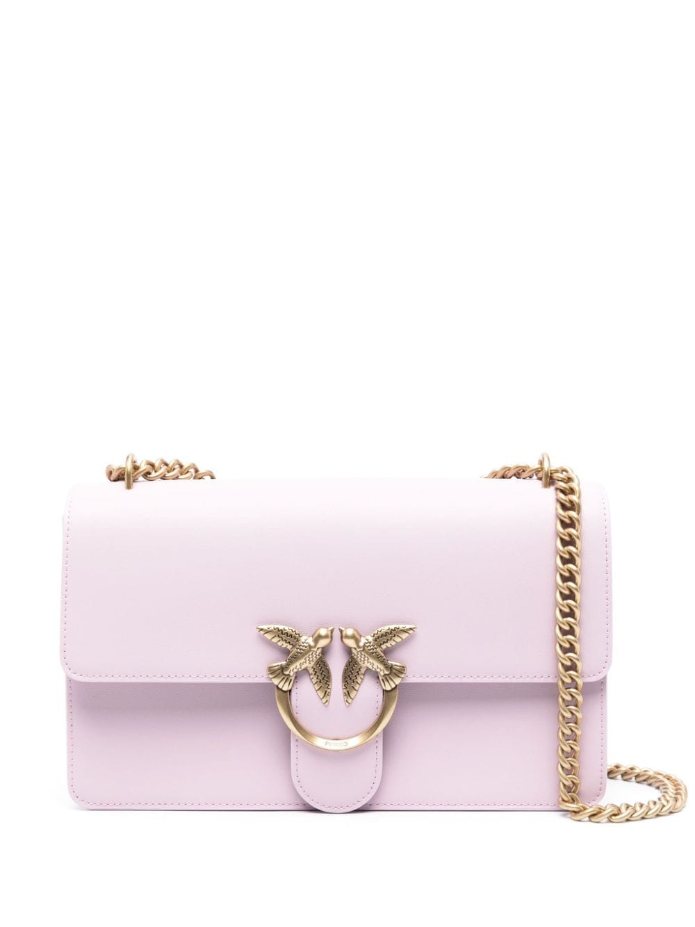 PINKO Classic Love One Schultertasche - Rosa von PINKO