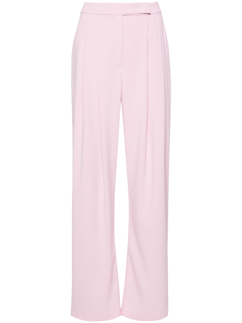 PINKO Crêpe-Hose mit weitem Bein - Rosa von PINKO