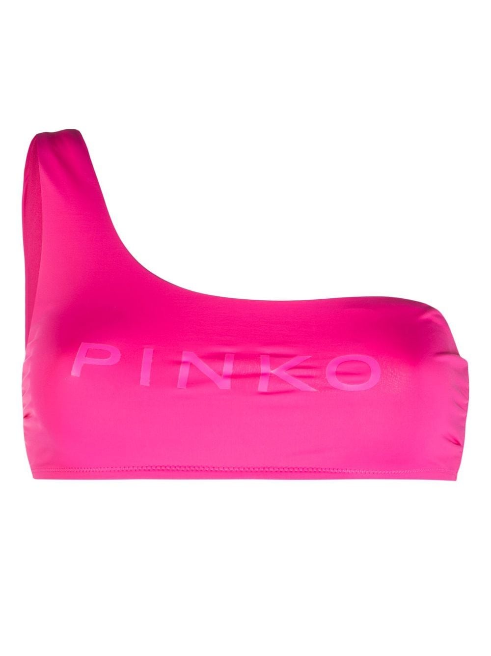 PINKO Einschultriges Bikinioberteil - Rosa von PINKO