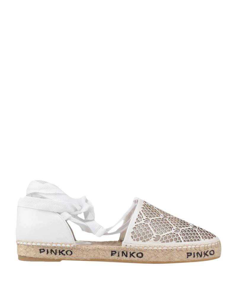 PINKO Espadrilles Damen Weiß von PINKO