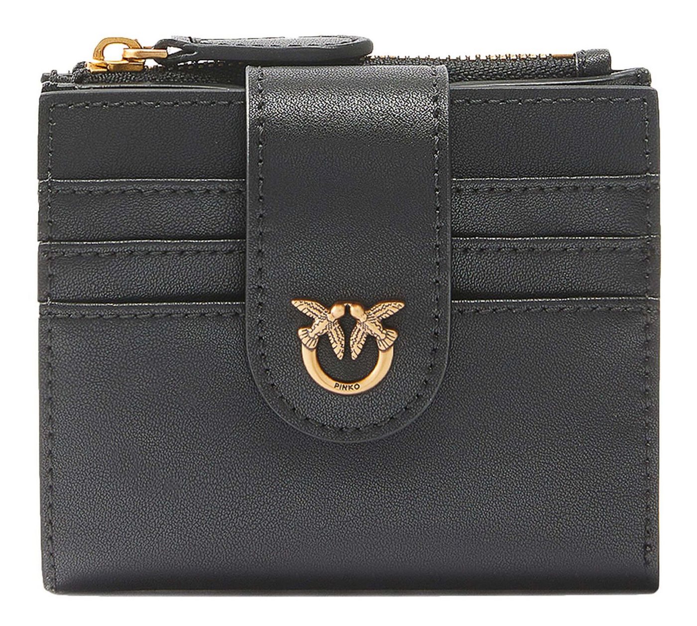 PINKO Geldbörse Multi Purpose Wallet, aus echtem Rindsleder von PINKO