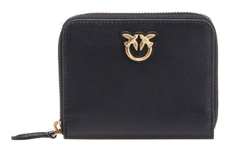 PINKO Geldbörse Zip Around Wallet, aus echtem Rindsleder von PINKO