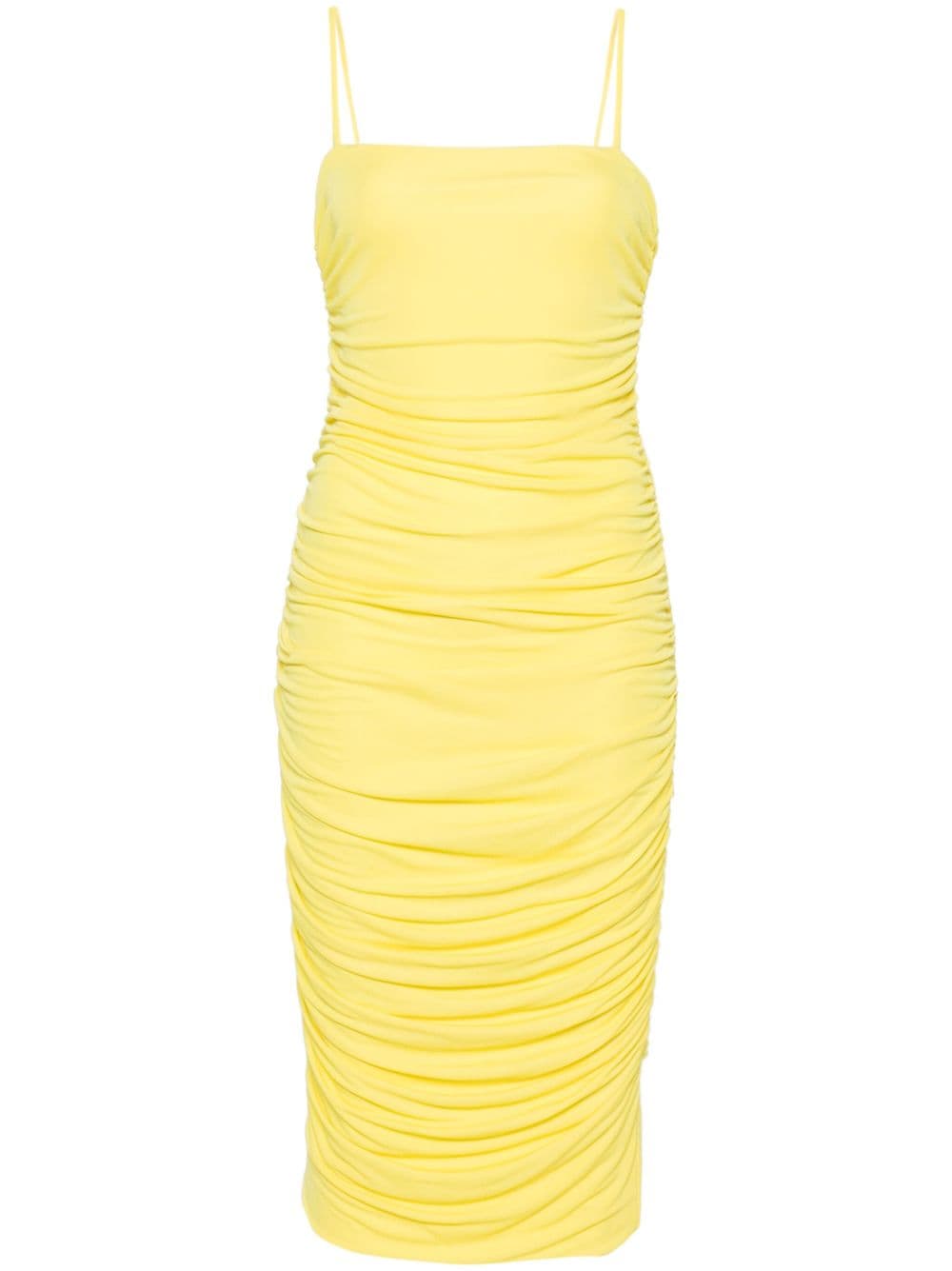 PINKO Gerafftes Kleid - Gelb von PINKO