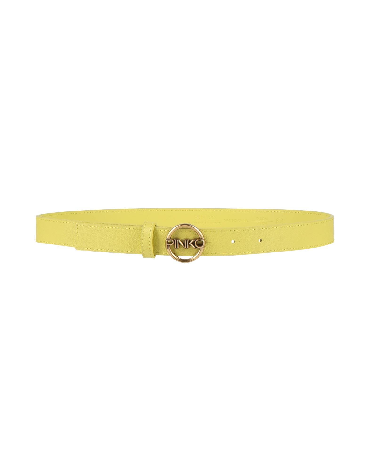 PINKO Gürtel Damen Gelb von PINKO