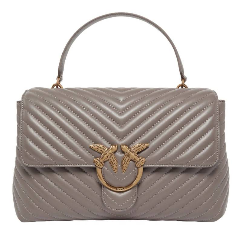 PINKO Handtasche Big CL Sheep Nappa Chevron, aus echtem Schafsleder von PINKO