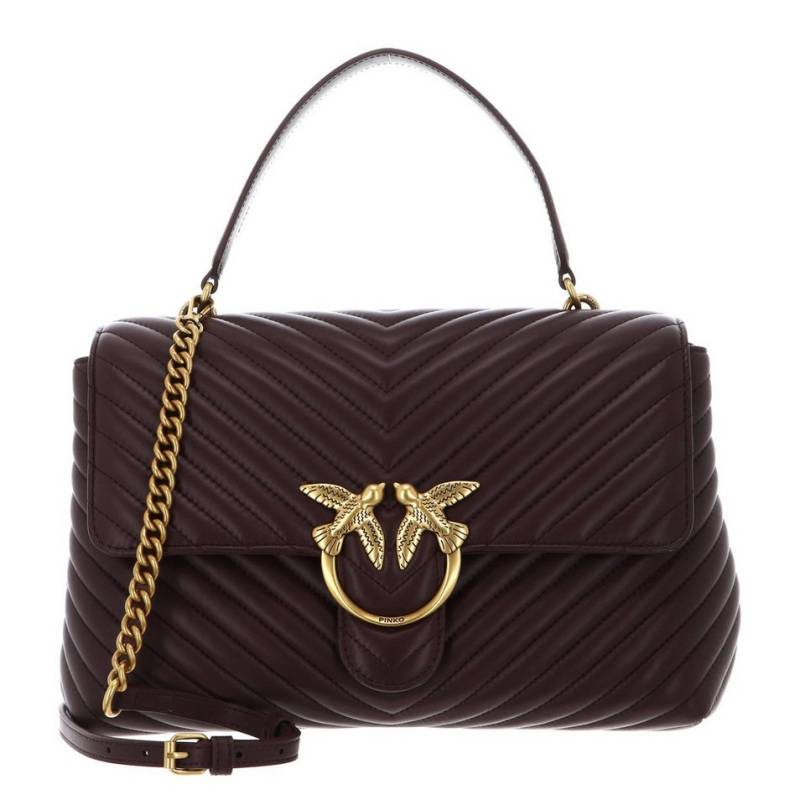 PINKO Handtasche Big CL Sheep Nappa Chevron, aus echtem Schafsleder von PINKO