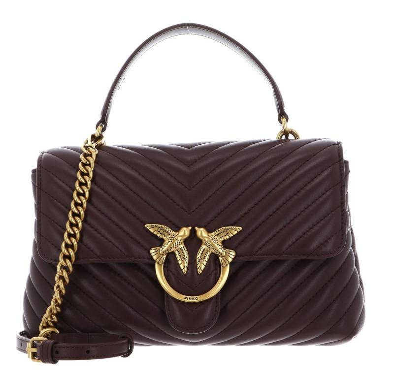 PINKO Handtasche Classic CL Sheep Nappa Chevron, aus echtem Schafsleder von PINKO